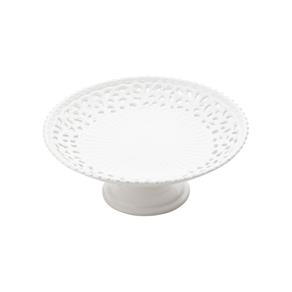 Suporte Fruteira Porcelana Provençal Rendada