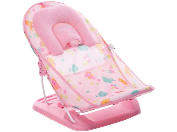 Suporte para Banho de Bebê Safety 1st Baby Shower - Pink