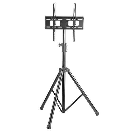 Suporte Pedestal com Altura Regulável de 124 a 168cm para TVs de 32’’ a 55’’ Preto - A06V4_TP