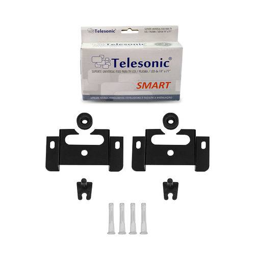 Suporte Universal Fixo Smart para TV LCD/Plasma/LED de 14” à 71” Telesonic