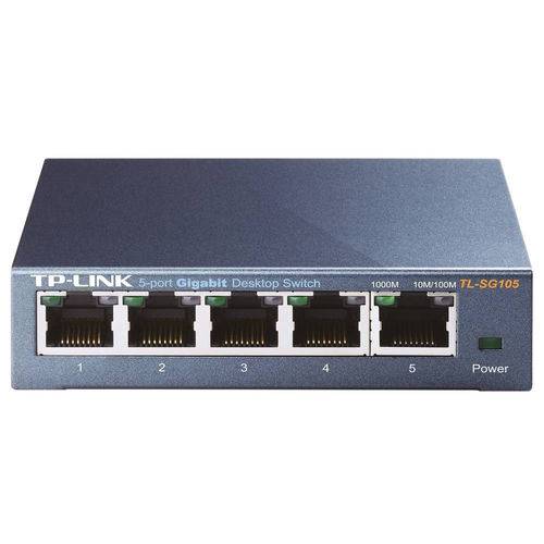 Switch 5 Portas Gigabit de Mesa 10/100/1000 Tl-sg105