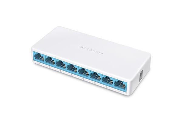 Switch 8 Portas Mercusys Ms108 10/100 - Tp-Link