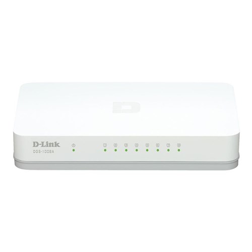 Switch D-Link 8 Portas 10/100/1000Mbps - Dgs-1008A