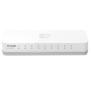 Switch - D-Link DES-1008C 8 Portas,Fast-Ethernet 10/100 Mbps,Plug And Play