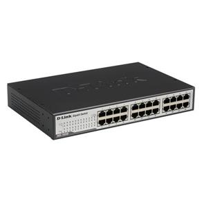 Switch D-Link Dgs-1024d 24 Portas Fast-Ethernet 10/100/1000mbps + Qos