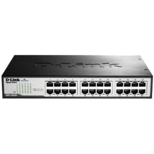 Switch D-Link Dgs-1024D 24 Portas Fast-Ethernet 10/100/1000MBPS + Qos