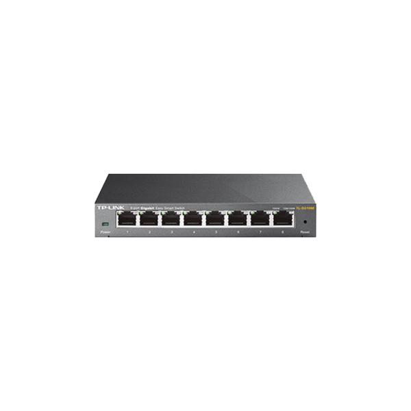 Switch de Mesa 8 Portas Gigabit 10/100/1000mbps Tl-sg108e Sm - Tp-link