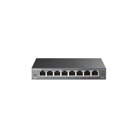 Switch de Mesa 8 Portas Gigabit 10/100/1000mbps Tl-sg108e Smb - Tp-Link