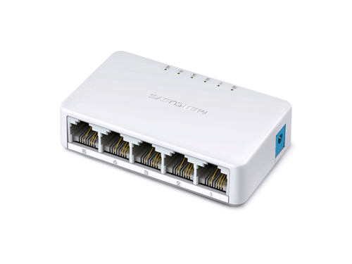 Switch de Mesa Tp-Link 5 Portas 10/100Mbps Ms105