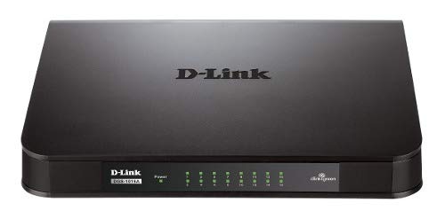 Switch Fast Ethernet 16 Portas 10/100 Mbps D-link Des-1016a