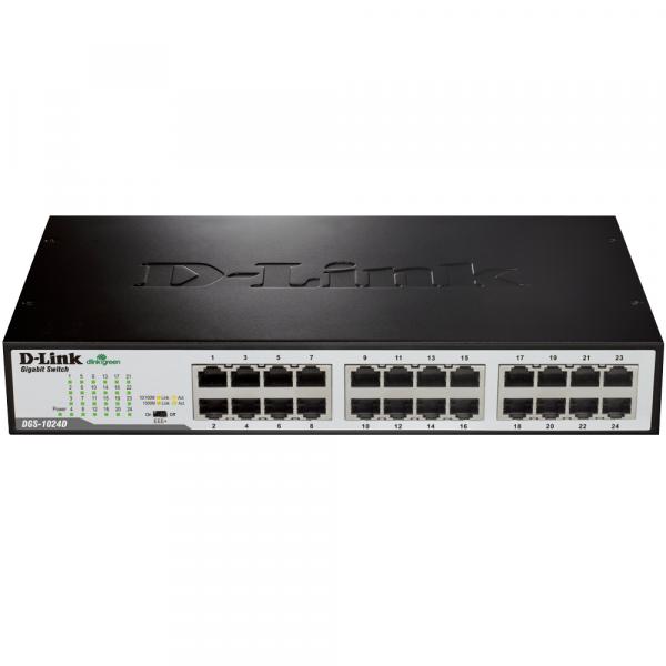Switch Gigabit 24 Portas 10/100/1000 Mbps DGS-1024D D-Link