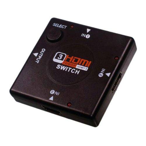 Switch Hdmi 3 Portas 1080p