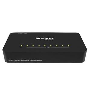 Switch Intelbras Sf800q+ 8 Portas 10/100 Mbps Fast Ethernet
