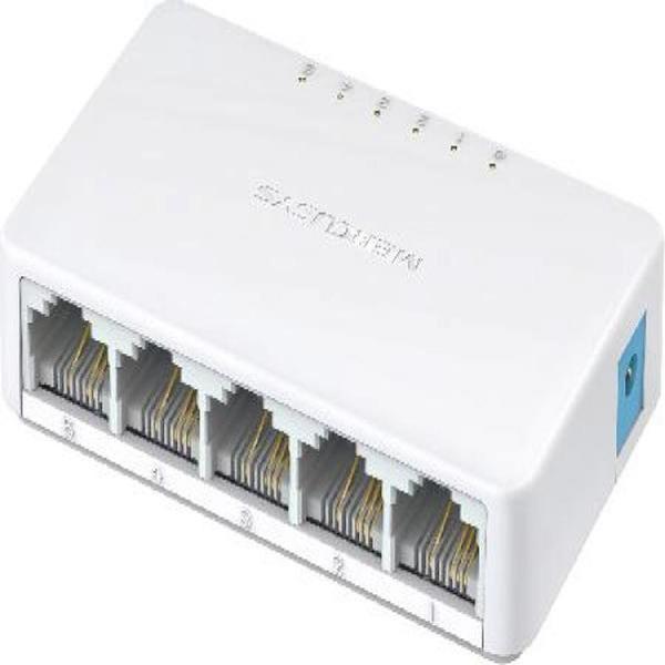 Switch Mercusys MS105, 5 Portas, 10/100Mbps - Branco