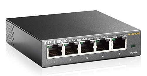 Switch Tp-link 5 10/100/1000 L2 Nao Gerenciavel (tl-sg105e)
