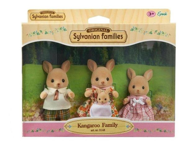 Sylvanian Families Família dos Cangurus Epoch 5272