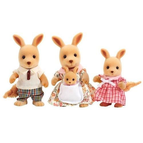 Sylvanian Families - Família dos Cangurus - Epoch Magia 5272p