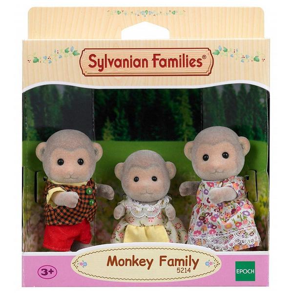 Sylvanian Families Família dos Macacos Noz - Epoche Magia 5214