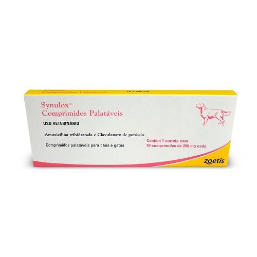 Synulox 250mg 10 Comprimidos - Zoetis