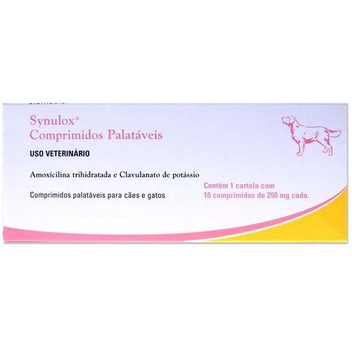 Synulox 250mg 10 Comprimidos - Zoetis
