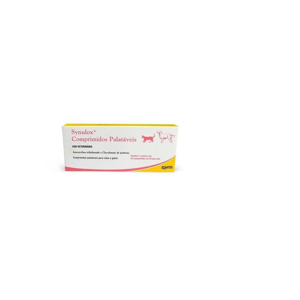 Synulox 50mg 10 Comprimidos - Zoetis