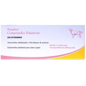 Synulox 250Mg 10 Comprimidos