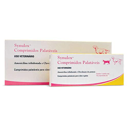 Synulox Zoetis 50mg 10 Comprimidos