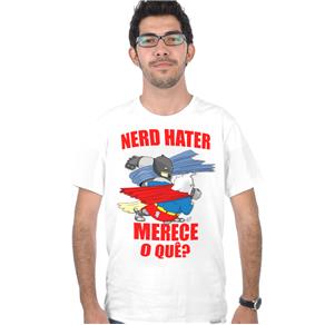 T-shirt Anti Hater - BRANCO - M