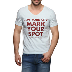 Tudo sobre 'T-shirt Calvin Klein Jeans M/C NYC'