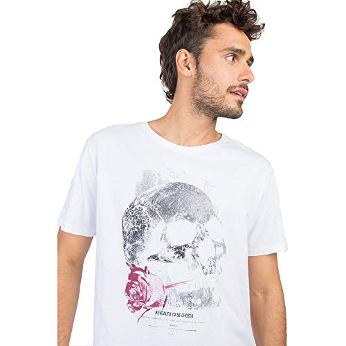 T-Shirt Estampada Branco BRANCO/G