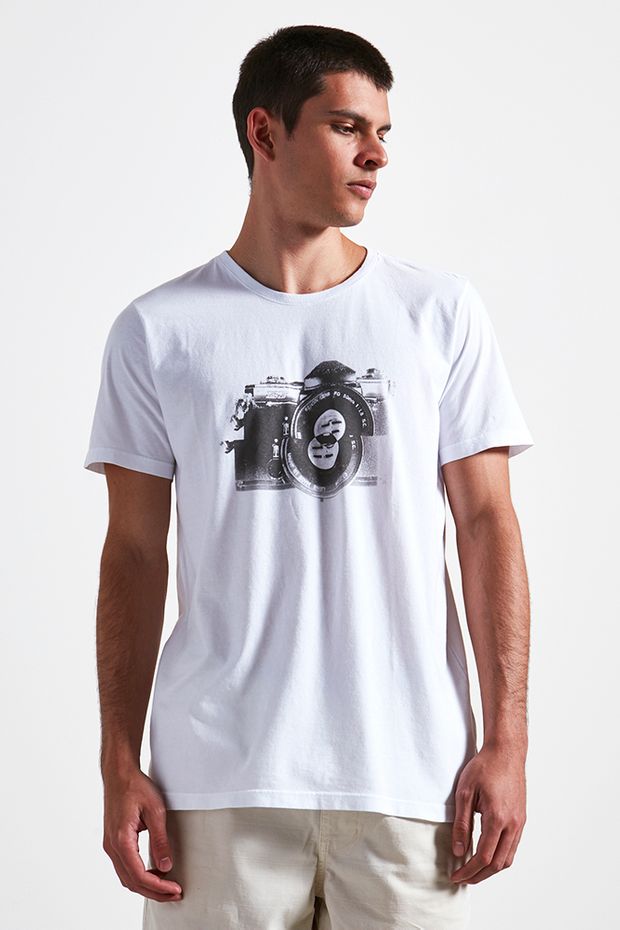 T-shirt Focus Branco G