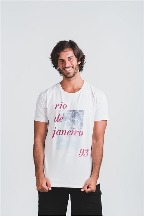 T-shirt Janeiro Branco P