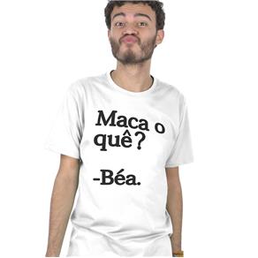 T-Shirt Maca-Béa - BRANCO - P
