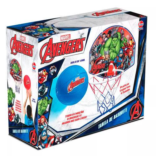 Tabela de Basquete Avengers - Lider Brinquedos