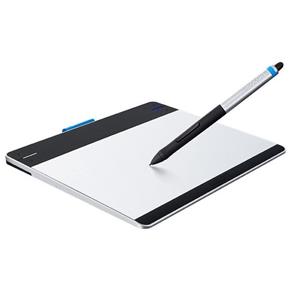 Tablet - 6 X 3,7 - Wacom Intuos Pen & Touch Tablet (Small) CTH480L - Prata/Preto