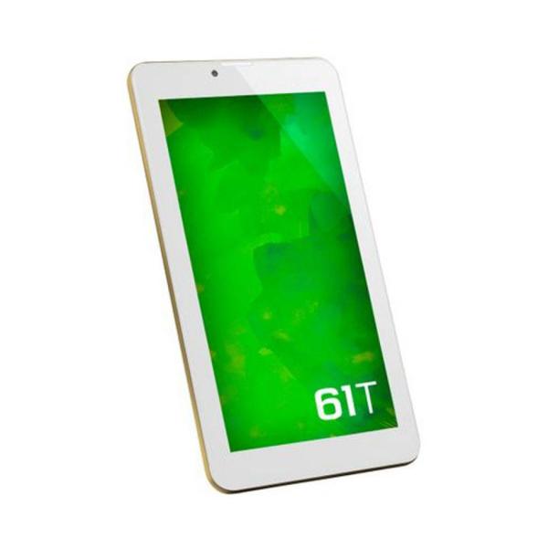 Tablet 61T Quadcore 3G Tela 7" Android 4.4 Dual Câmera 2003 Dourado - Mirage