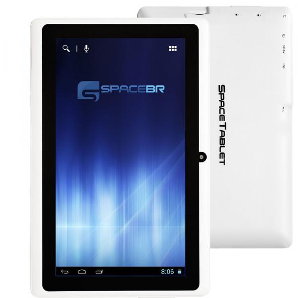 Tudo sobre 'Tablet 7" 4GB Android 4.0 Wi-Fi Orion Small Branco SpaceBR - Spacebr'