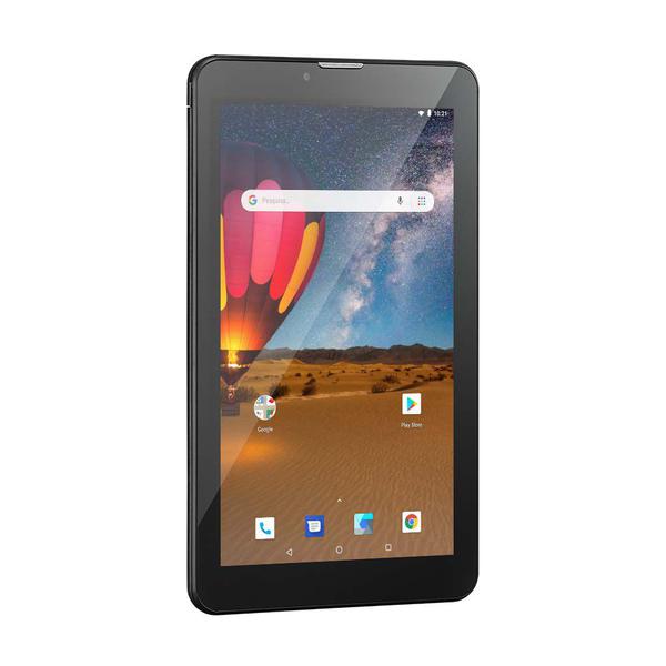 Tablet 7" 3G Plus Nb304 Quad Core 16gb Preto Multilaser