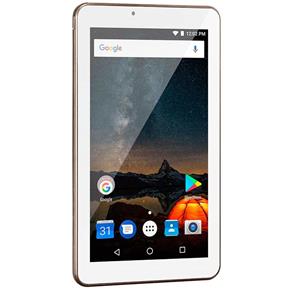 Tablet 7” Quad Core 1GB RAM Android 8.1 16GB Wi-Fi Bluetooth M7S Plus+ Dourado NB301 Multilaser