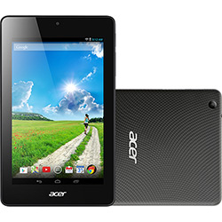 Tablet Acer B1-730 8GB Wi-Fi Tela 7" Android 4.2 Intel Atom Z2560 - Preto