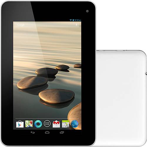 Tablet Acer B1-710-L828 8GB Wi-fi Tela HD 7" Android 4.1 Processador Dual Core MediaTek 1,2 GHz - Branco