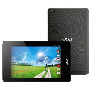 Tablet Acer Iconia One 7 B1-730 Preto com Tela 7”, 8GB, Processador Intel Dual Core de 1.6GHz, Câmera 2MP, Wi-Fi, GPS, Bluetooth e Android 4.2 - Table
