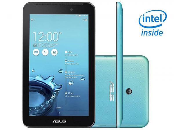 Tablet Asus Fonepad 7 Dual SIM 8GB Tela 7” 3G - Wi-Fi Android 4.4 Proc. Intel Dual Core Câm. 2MP