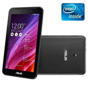 Tablet Asus Fonepad 7 FE170 Preto com Tela 7”, 8GB, Processador Intel®, Câmera 2MP, Android 4.3, 3G, Wi-Fi, Bluetooth e Função Telefone Dual Chip