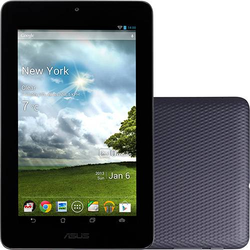 Tudo sobre 'Tablet Asus ME172V-1B134A 8GB Tela 7" Wi-fi Android 4.1 Processador VIA 1.0 GHz - Grafite'