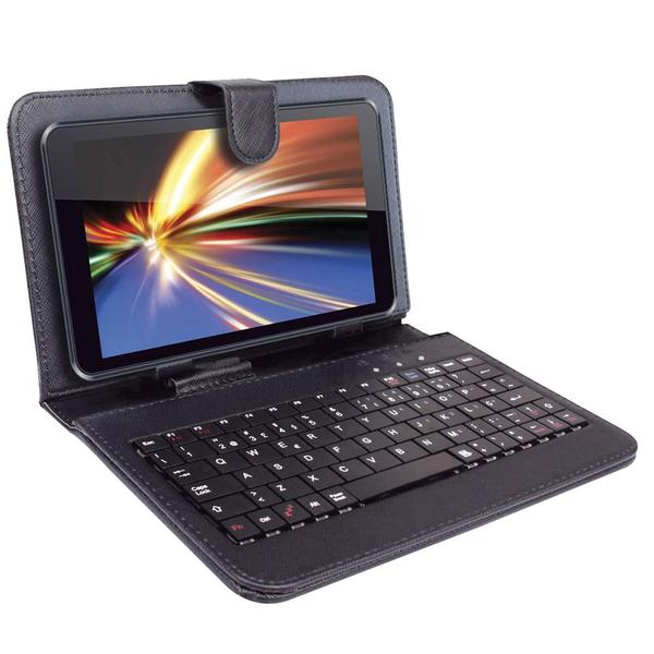 Tablet ATB 440T, Preto, Tela 7", Wi-Fi, Android 4.4, 1.3 MP, 8GB, C/ Teclado - Amvox