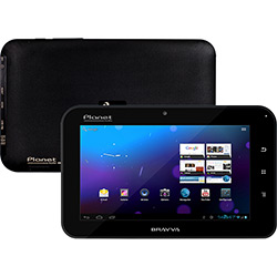 Tablet Bravva BV4000 RK Android 4.1 Tela de 7" Wi-Fi Memória de 8GB Preto