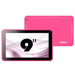 Tablet Bright 397 com Tela 9", 8GB, Wi-Fi, Suporte à Modem 3G, Android 4.4, 2 Câmeras e Processador Dual Core de 1.0Ghz - Rosa