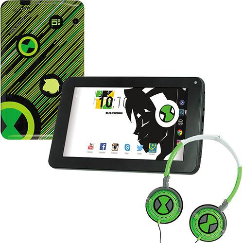 Tablet Candide Ben 10 8GB Wi-Fi Tela 7" Android 4.2 Cortex A9 1.2Ghz - Verde