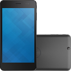 Tablet Dell Venue 7 3741-A10 8GB Wi-Fi/3G Tela 7" Android 4.4 Processador Intel Atom 1.8GHz - Preto